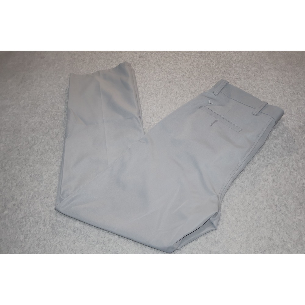 Callaway Golf Pants Mens 32x32 Gray Performance Flat Front Active Stretch